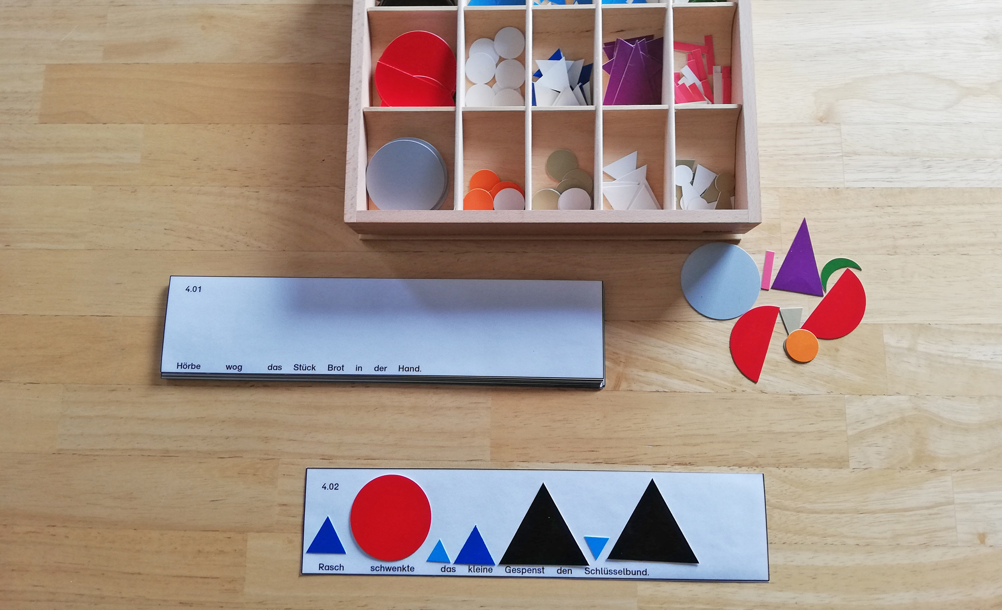 Arbeit mit Wortsymbolen