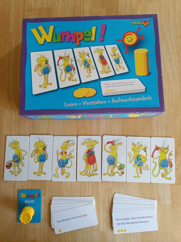 Wumpel: Verstehen-Lesen-Aufmerksamkeit