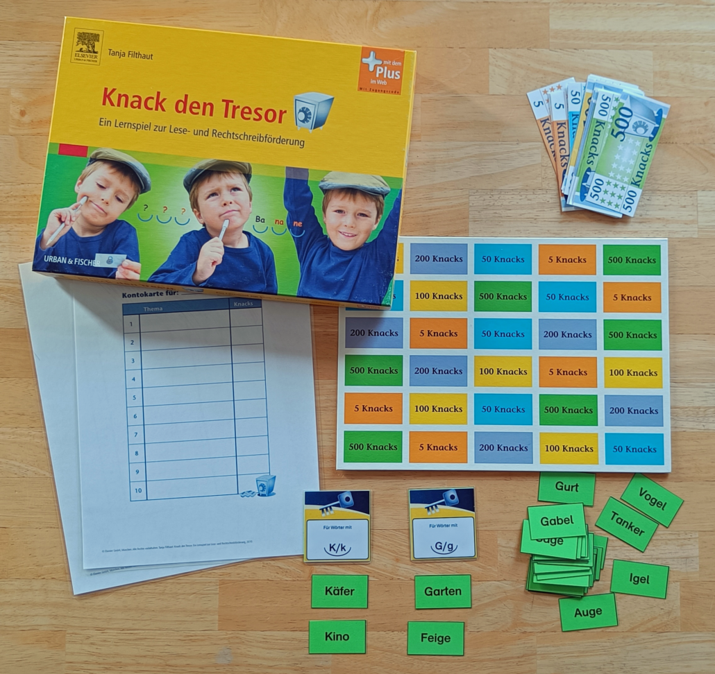 Spiel "Knackt den Tresor"
